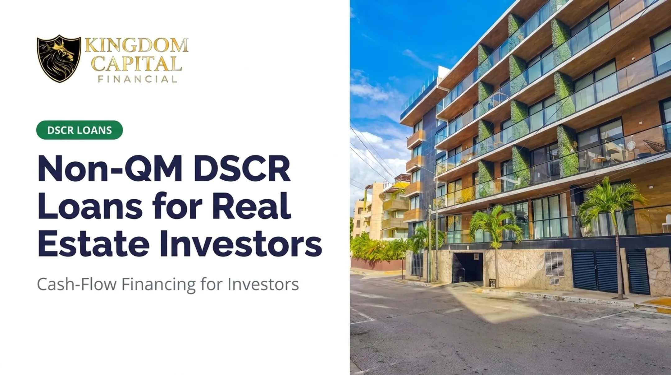 Non-QM DSCR Loans for Real Estate Investors