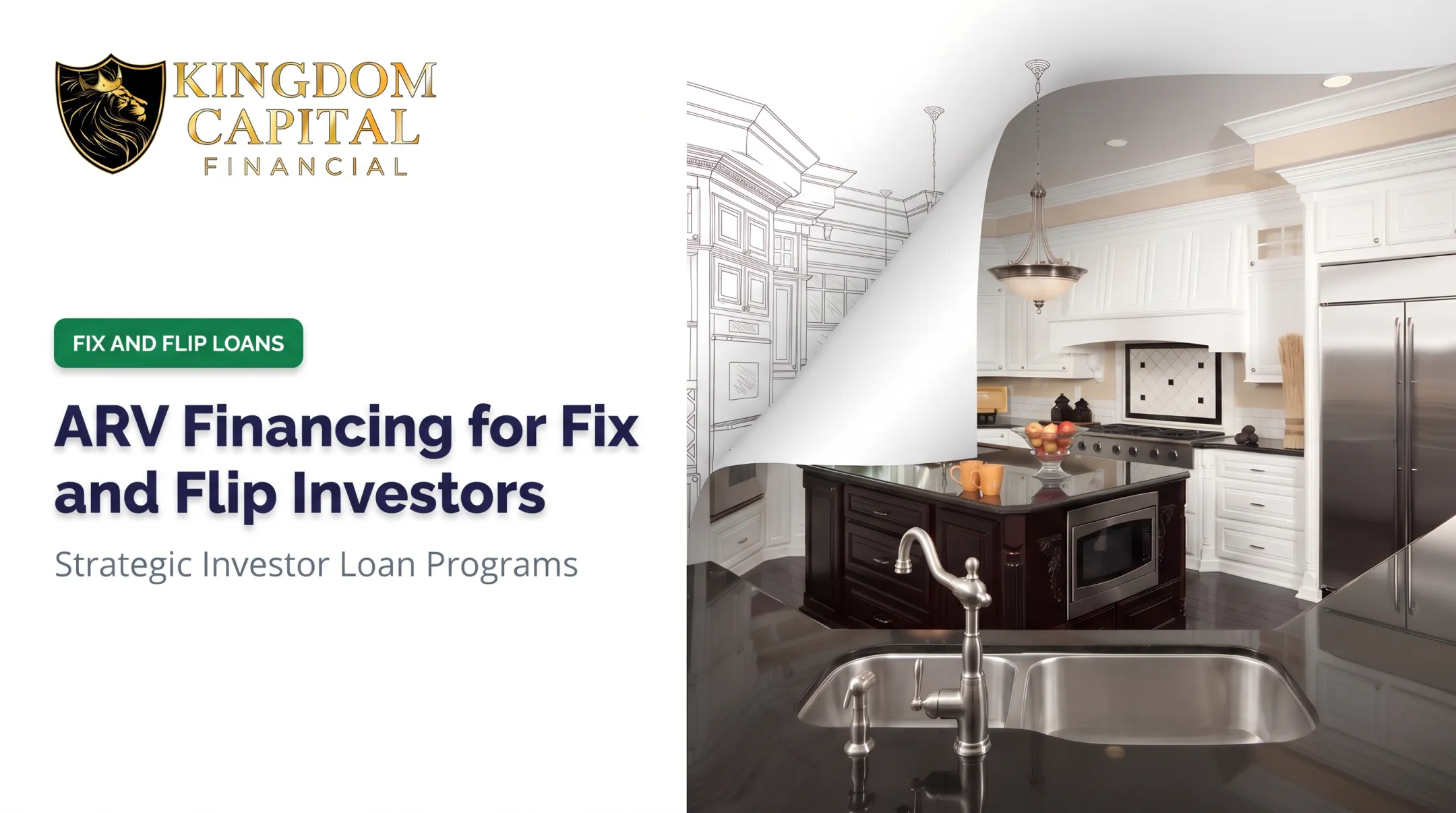 ARV Financing for Fix and Flip Investors