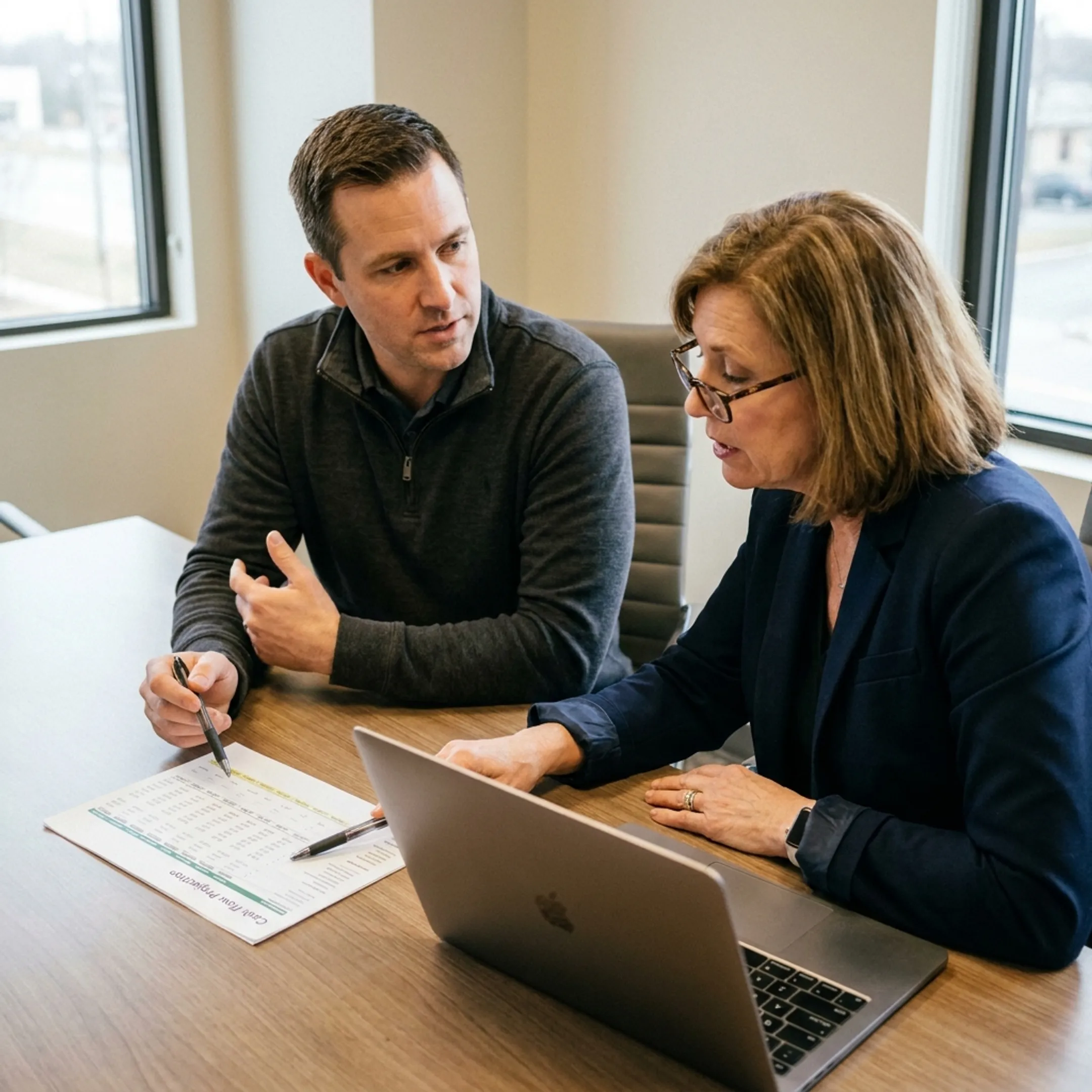 Investor reviewing Texas rental property financing options