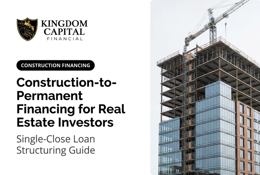 Construction-to-Permanent Financing for Real Estate Investors