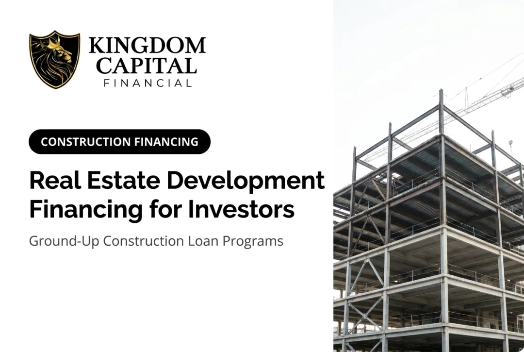 Real Estate Development Financing for Investors