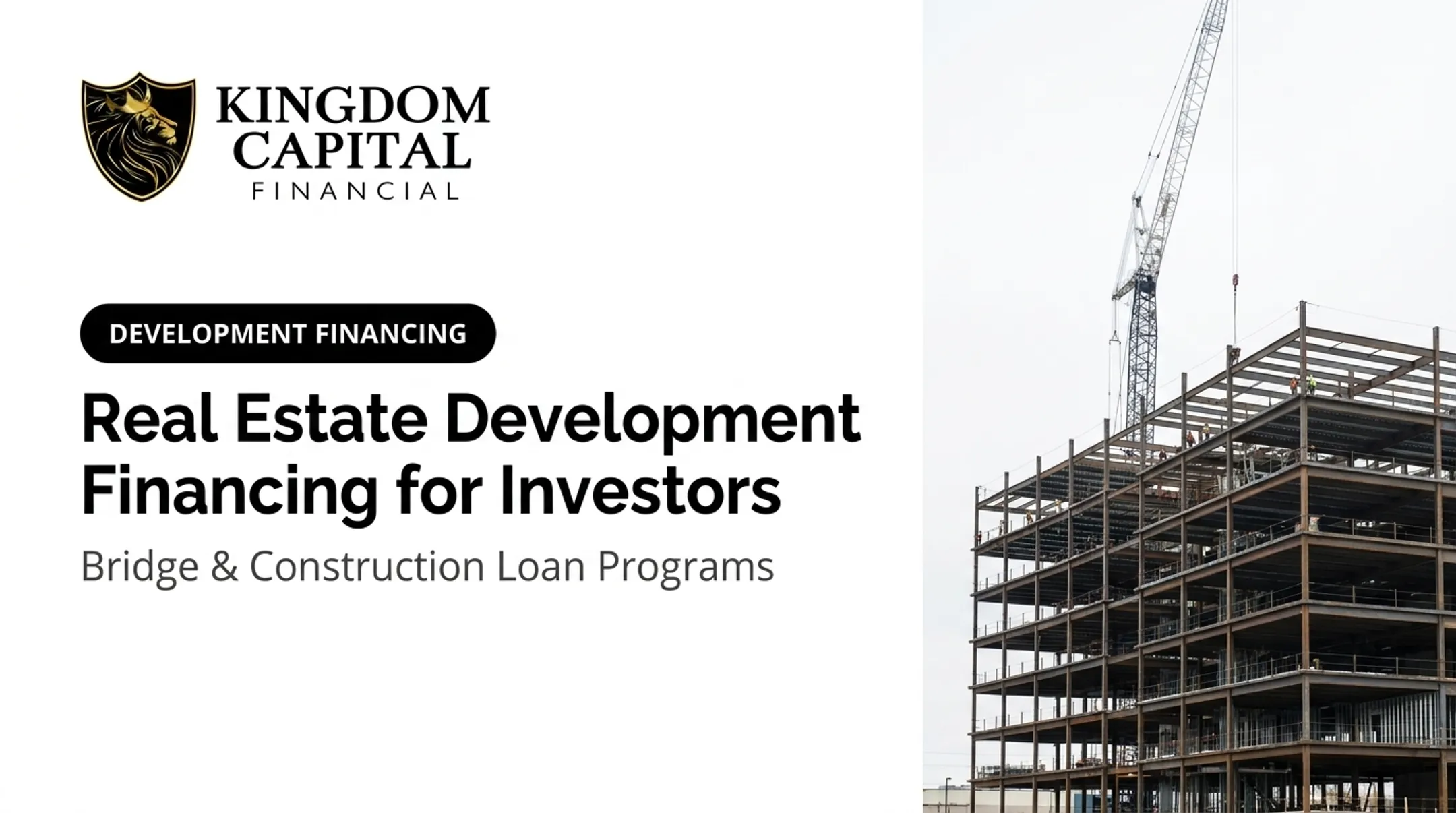 Real Estate Development Financing for Investors