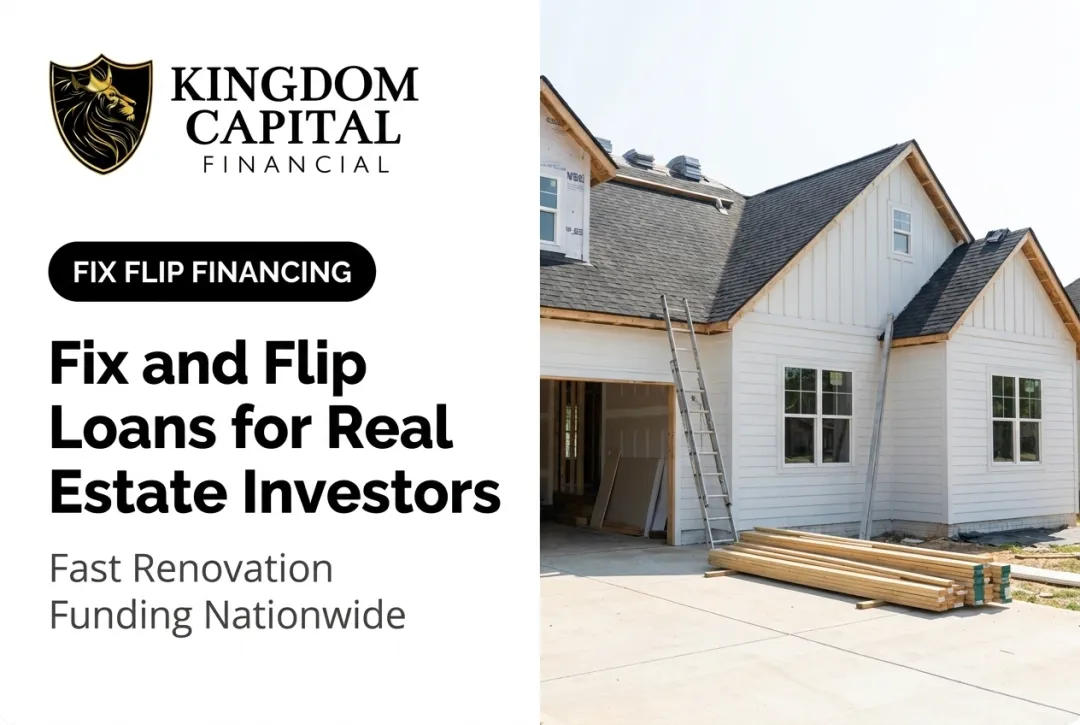 Fix and Flip Loans for Real Estate Investors