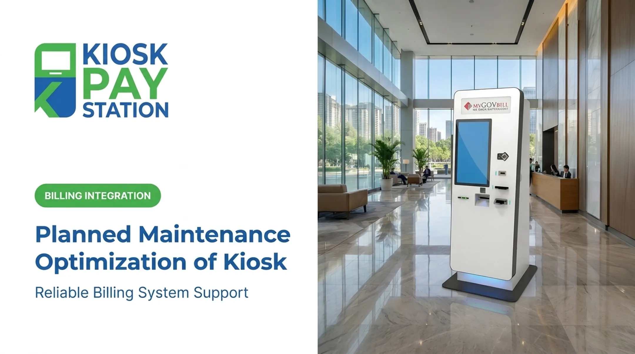 Planned Maintenance Optimization of Kiosk