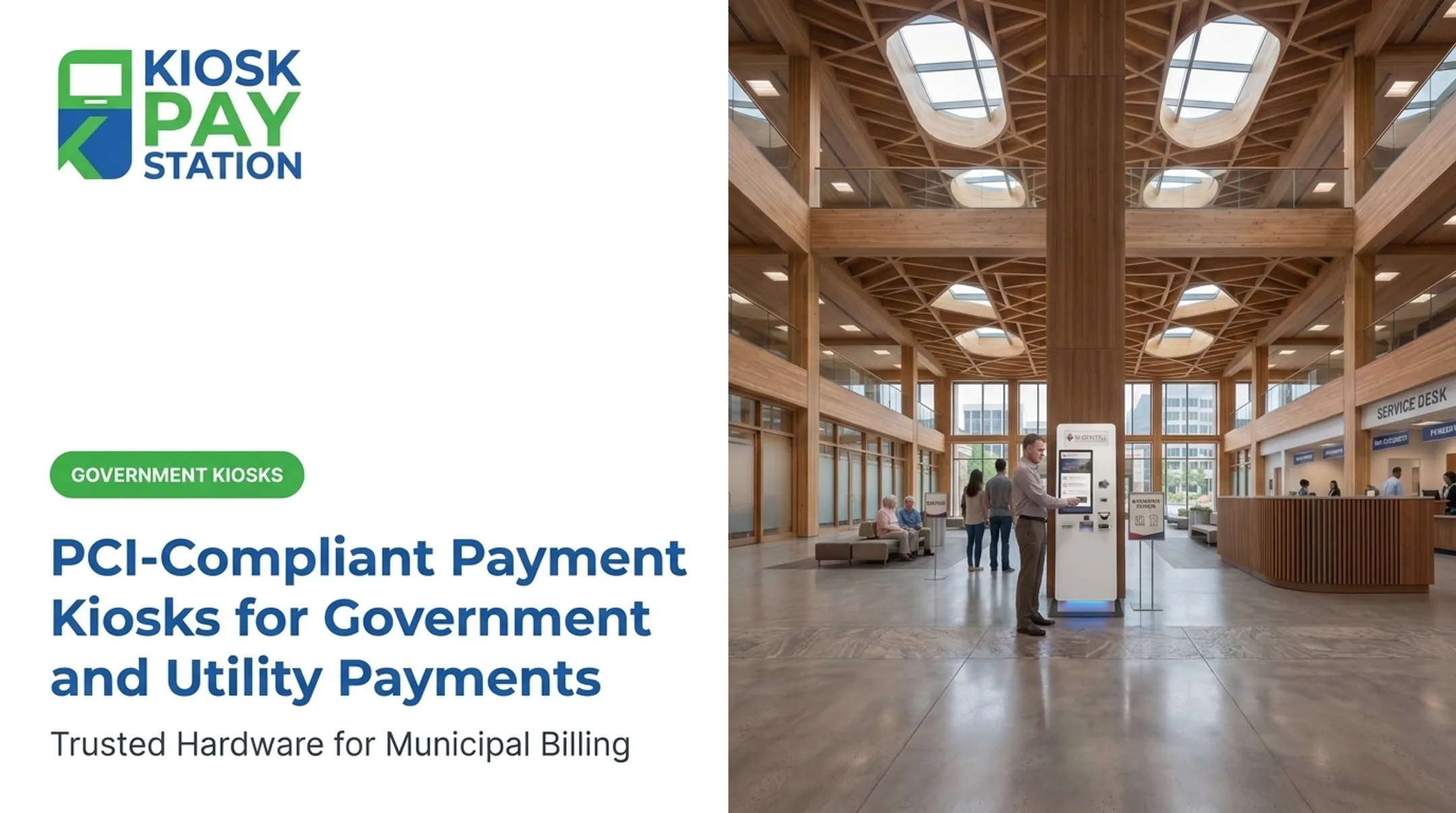 PCI-Compliant Payment Kiosks for Government and Utility Payments