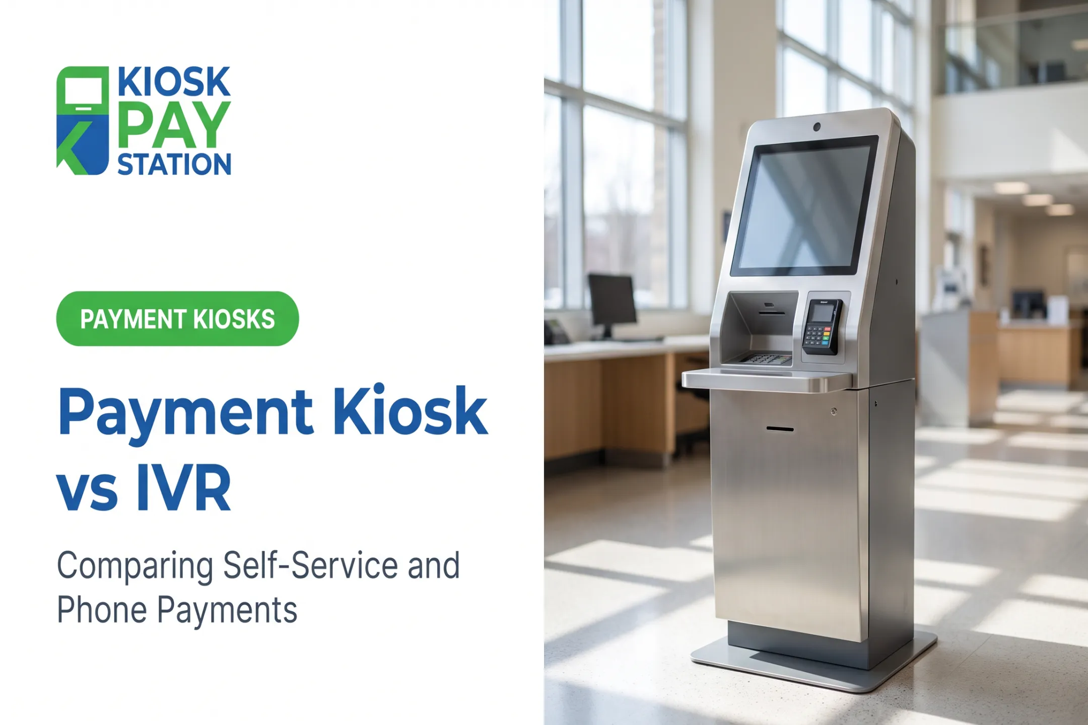 Payment Kiosk vs IVR: Comparing Self-Service and Phone Payments