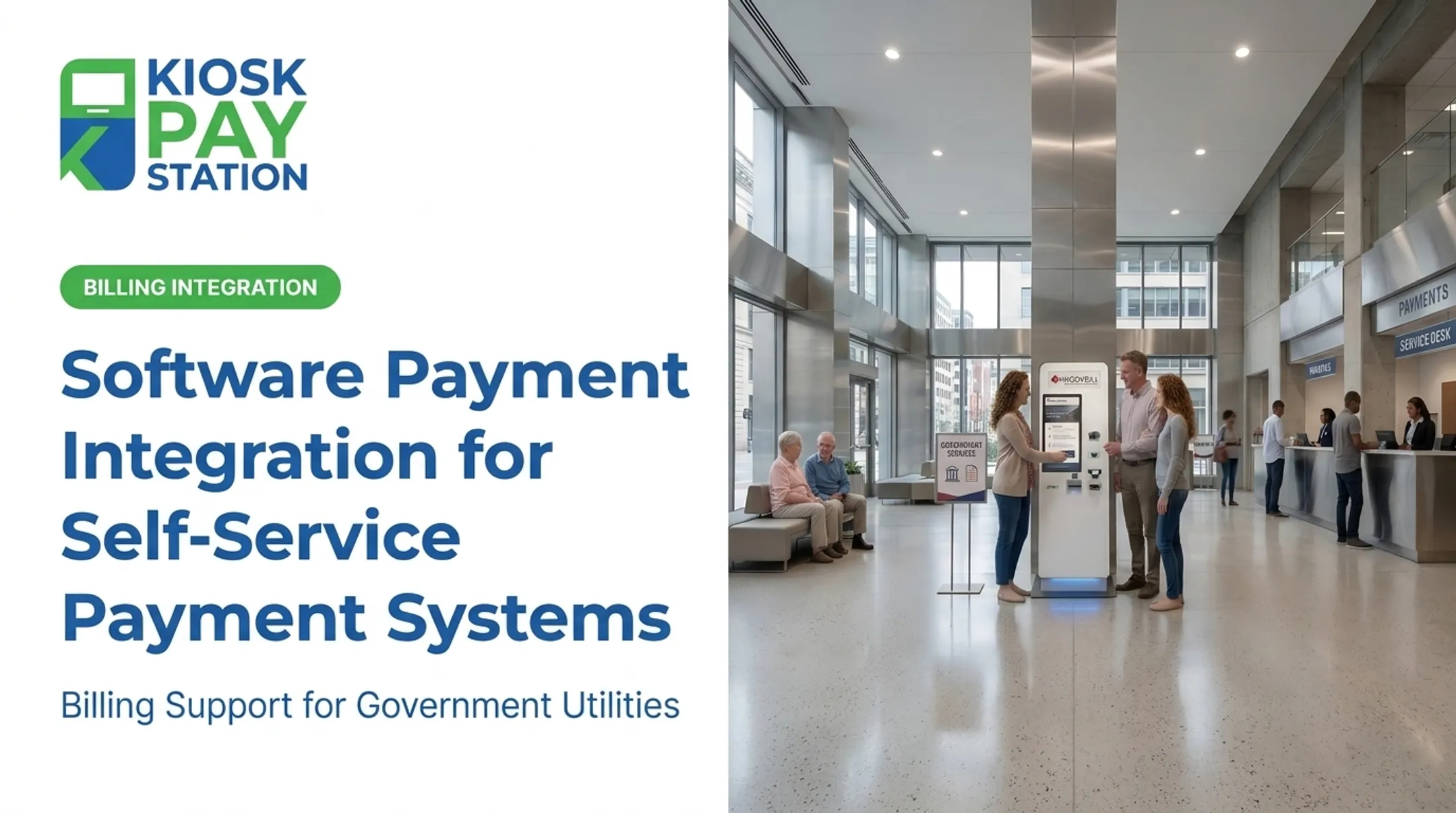 Software Payment Integration for Self-Service Payment Systems