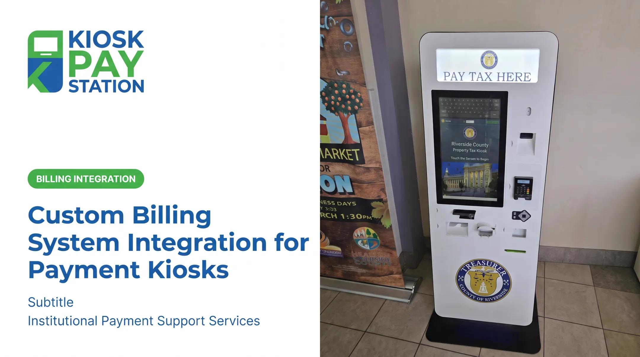 Custom Billing System Integration for Payment Kiosks