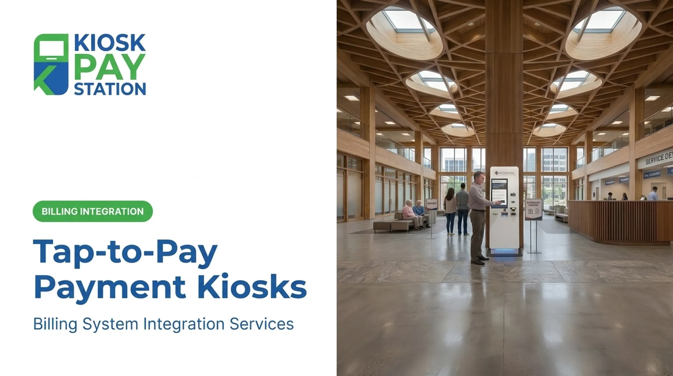 Tap-to-Pay Payment Kiosks