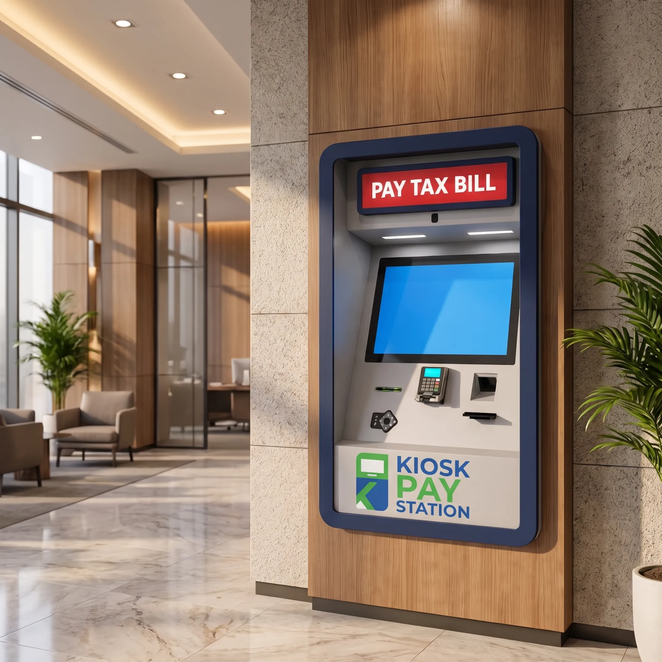 Tax Payment Collection Kiosks for Local Government