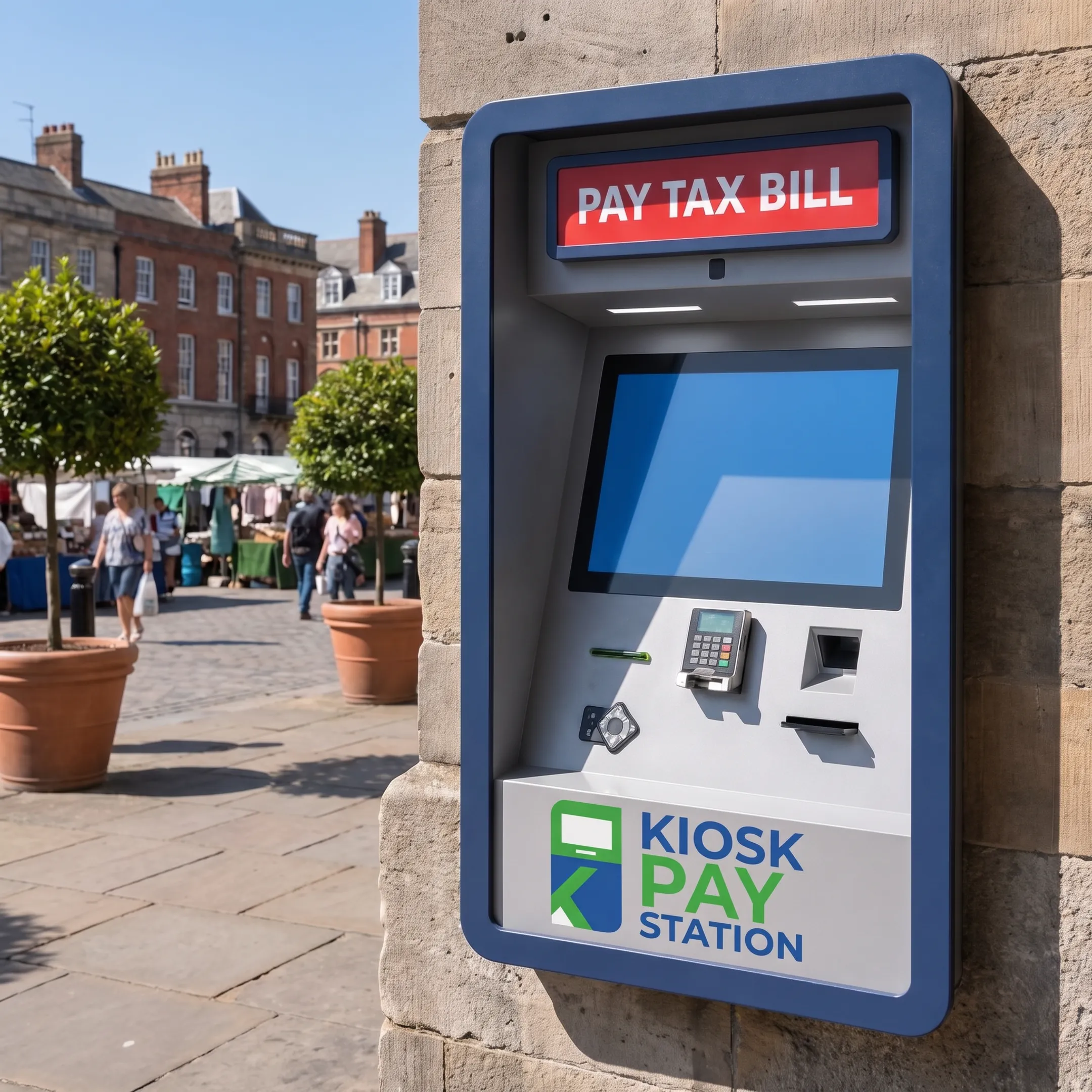 Government Kiosks for Self-Service Bill Payments