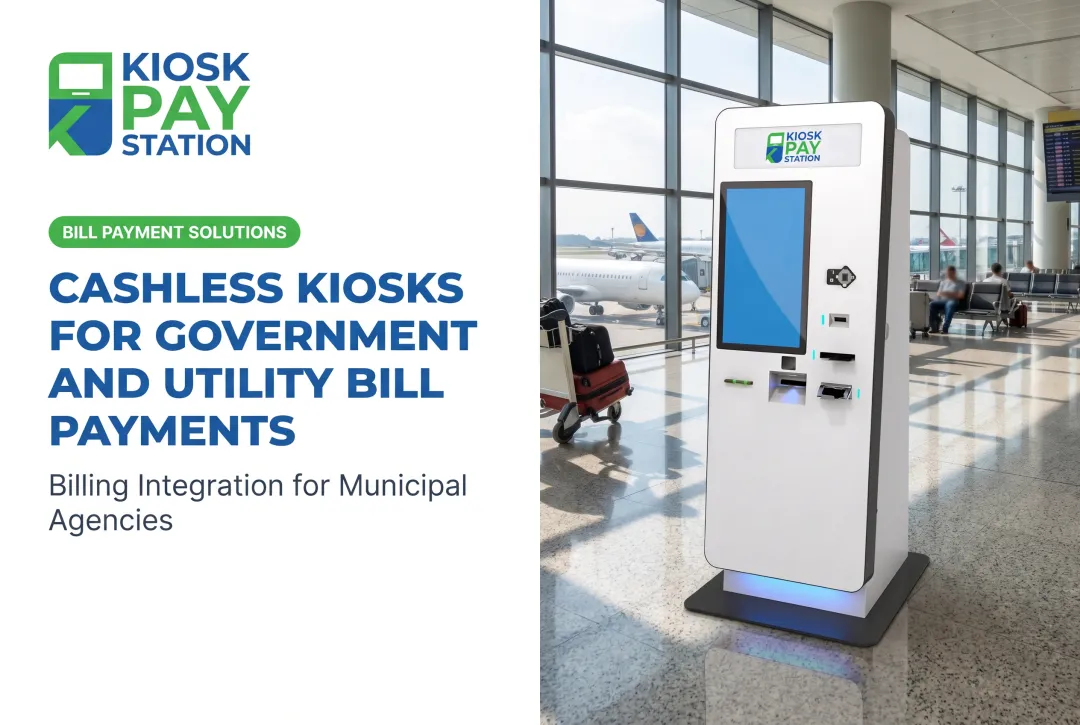 Cashless Kiosks for Government and Utility Bill Payments