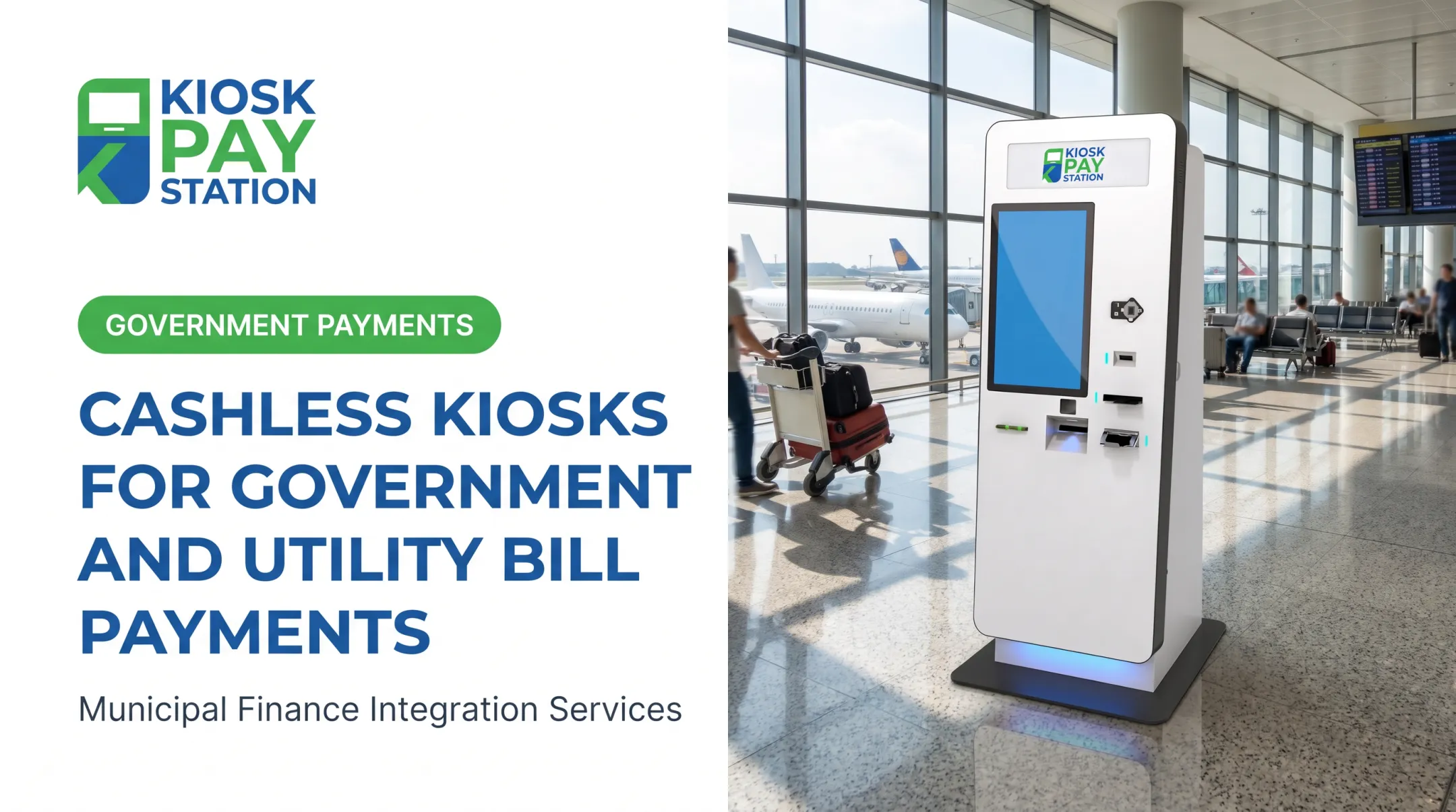 Cashless Kiosks for Government and Utility Bill Payments