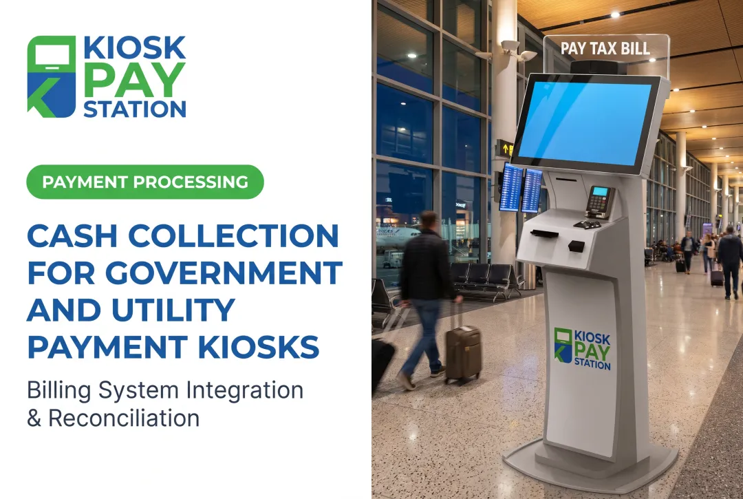 Cash Collection for Government and Utility Payment Kiosks