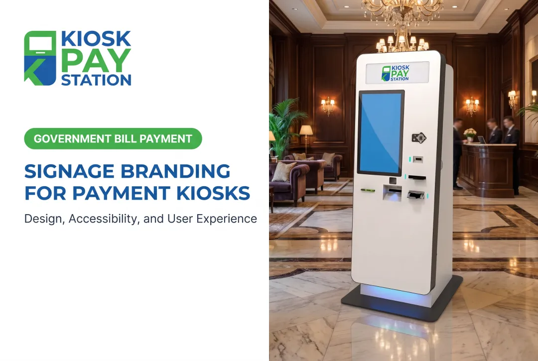 Signage Branding for Payment Kiosks: Design, Accessibility, and User Experience