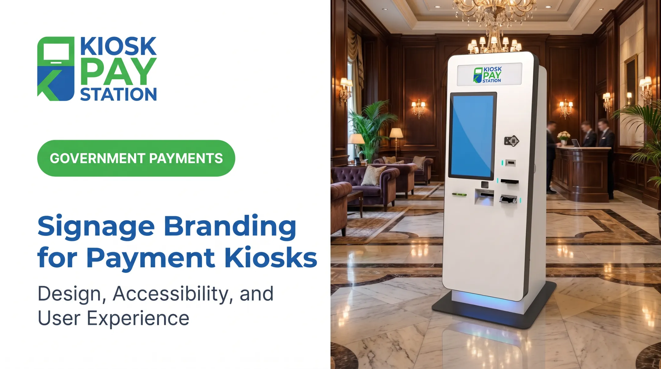 Signage Branding for Payment Kiosks: Design, Accessibility, and User Experience