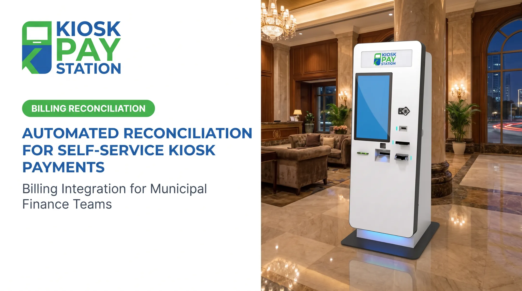Automated Reconciliation for Self-Service Kiosk Payments