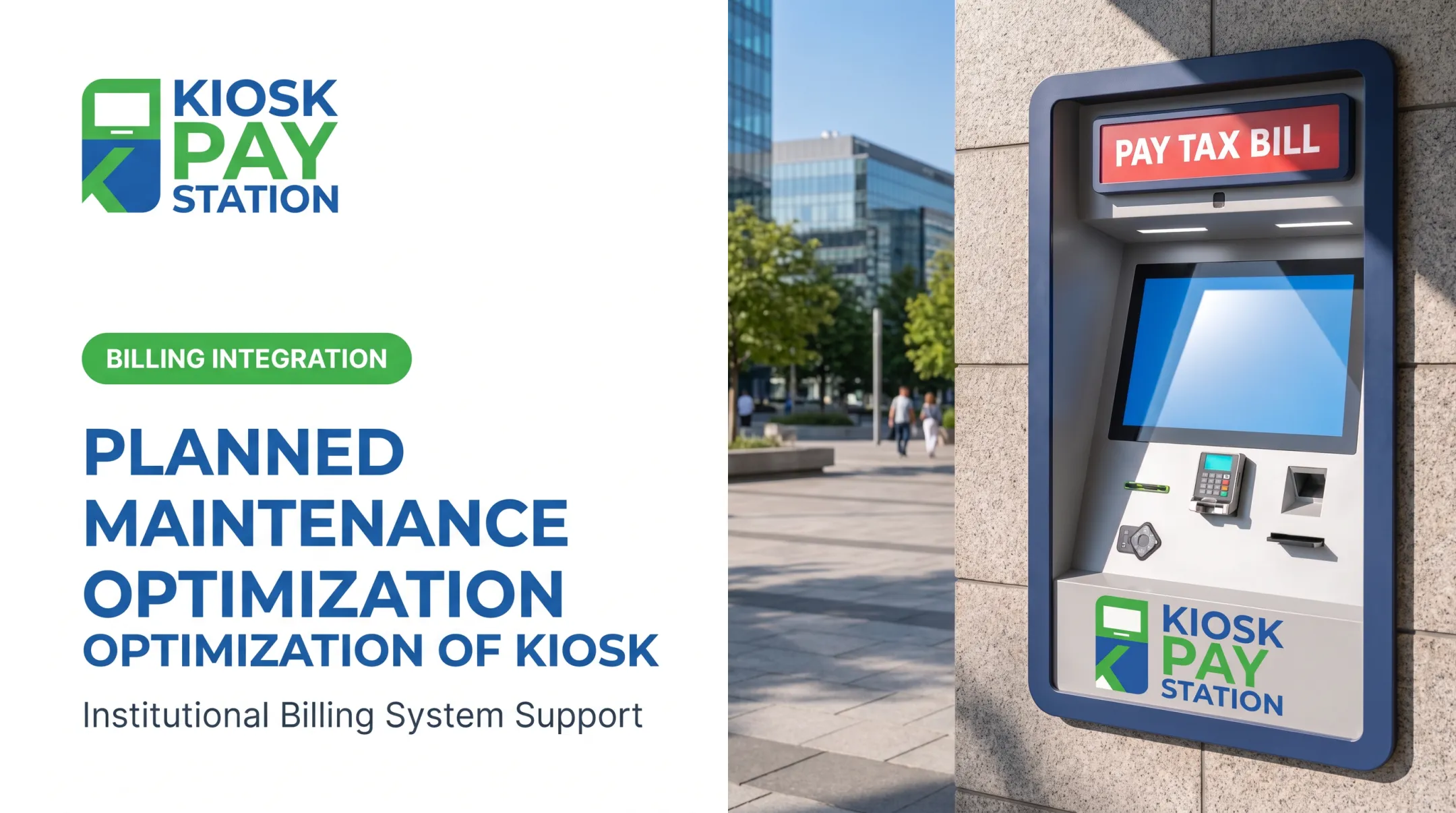 Planned Maintenance Optimization of Kiosk