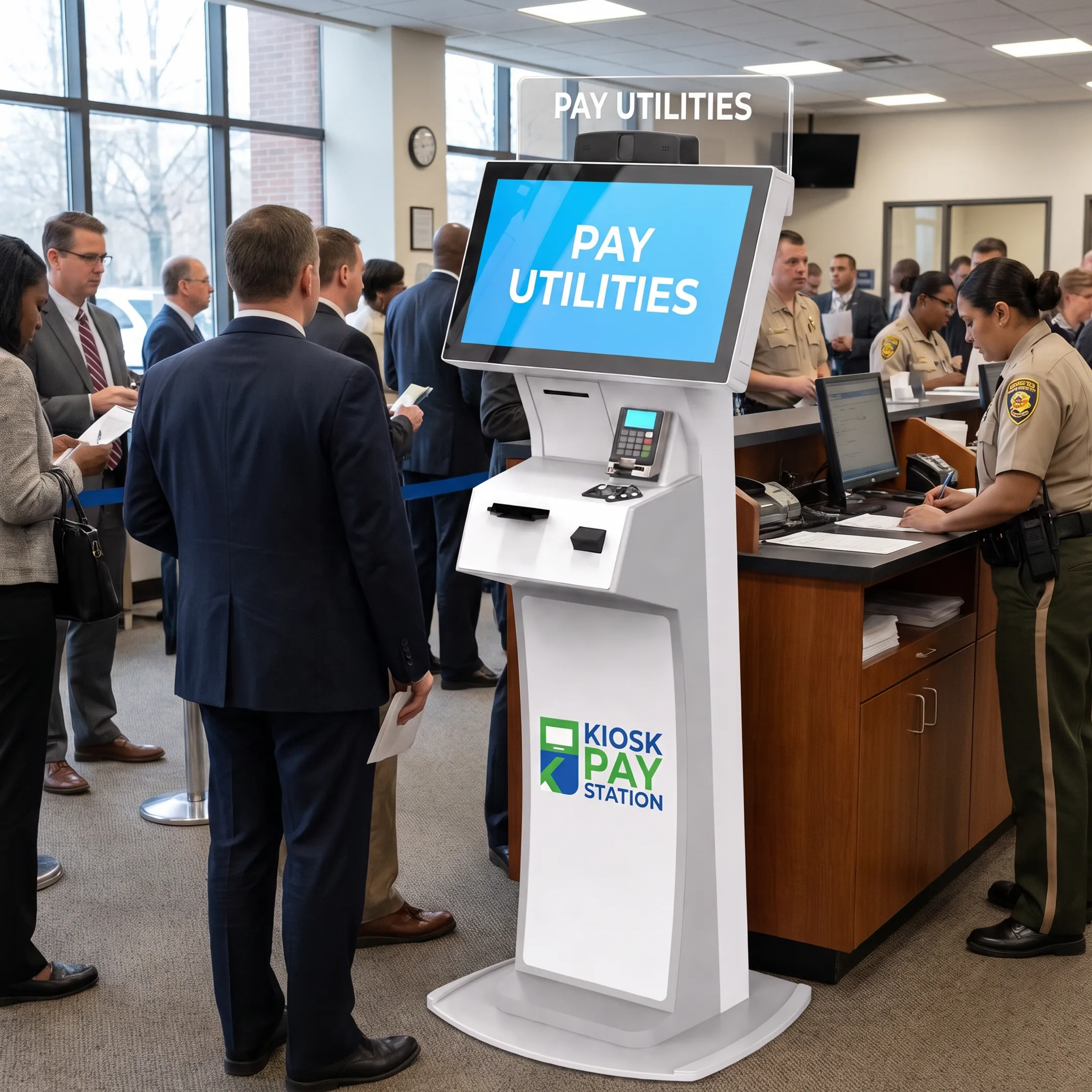 Utility Bill Payment Options with Self-Service Kiosks