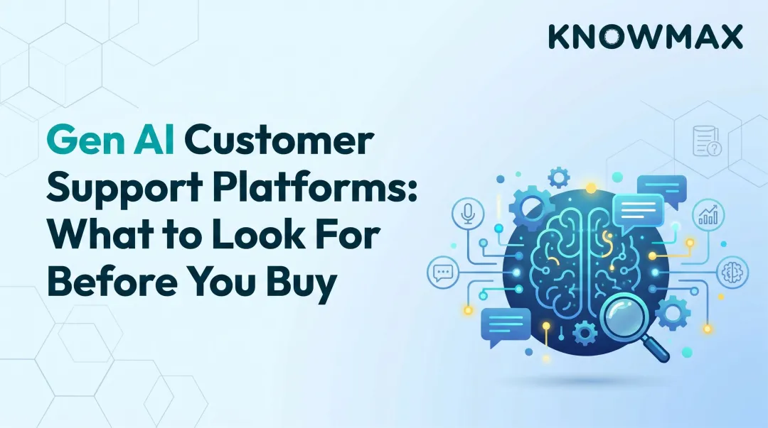 Gen AI Customer Support Platforms: What to Look For Before You Buy