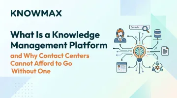 What Is a Knowledge Management Platform and Why Contact Centers Cannot Afford to Go Without One