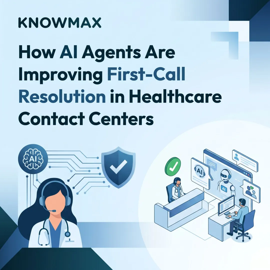 How AI Agents Are Improving First-Call Resolution in Healthcare Contact Centers
