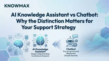 AI Knowledge Assistant vs Chatbot: Why the Distinction Matters for Your Support Strategy