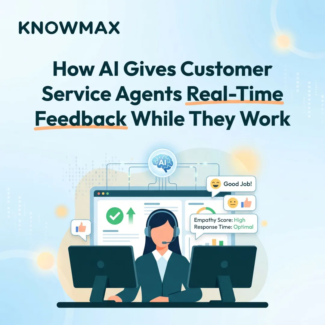 How AI Gives Customer Service Agents Real-Time Feedback While They Work