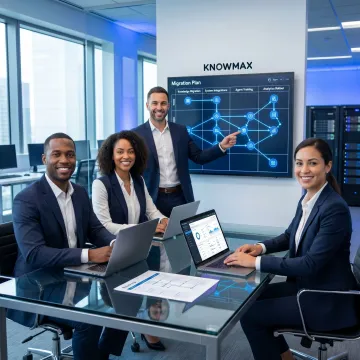 Knowledge management implementation workflow for enterprise support teams