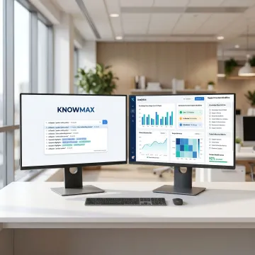 AI-powered dynamic knowledge base dashboard