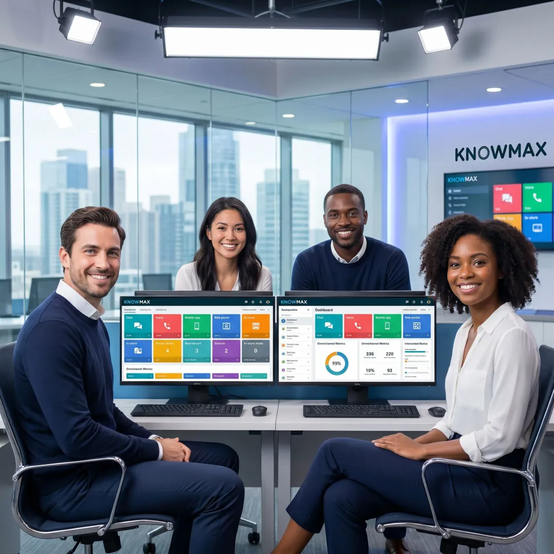 Omnichannel retail support software dashboard