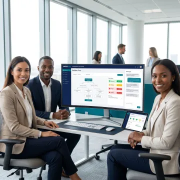 Insurance claims workflow decision tree dashboard