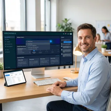 AI insurance workflow and knowledge platform interface