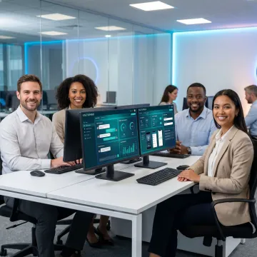 Omnichannel contact center knowledge platform dashboard