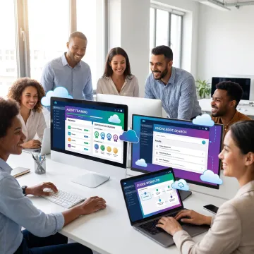 Insurance training and knowledge management software
