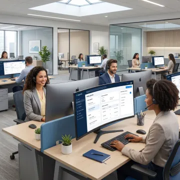 Life insurance agents using a digital knowledge base