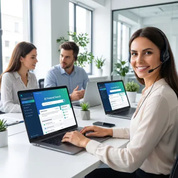 Support team using centralized knowledge tools