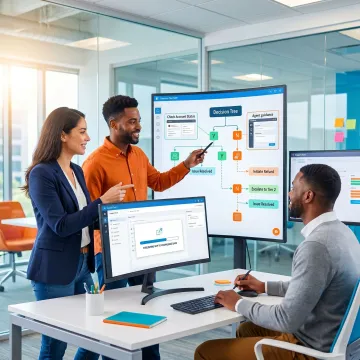 Team building and deploying a visual SOP workflow