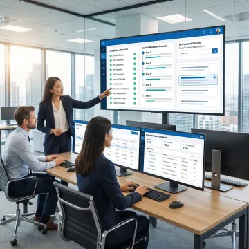 Compliance workflow software for financial services teams