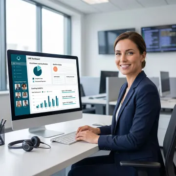 Manager training platform for contact center leadership
