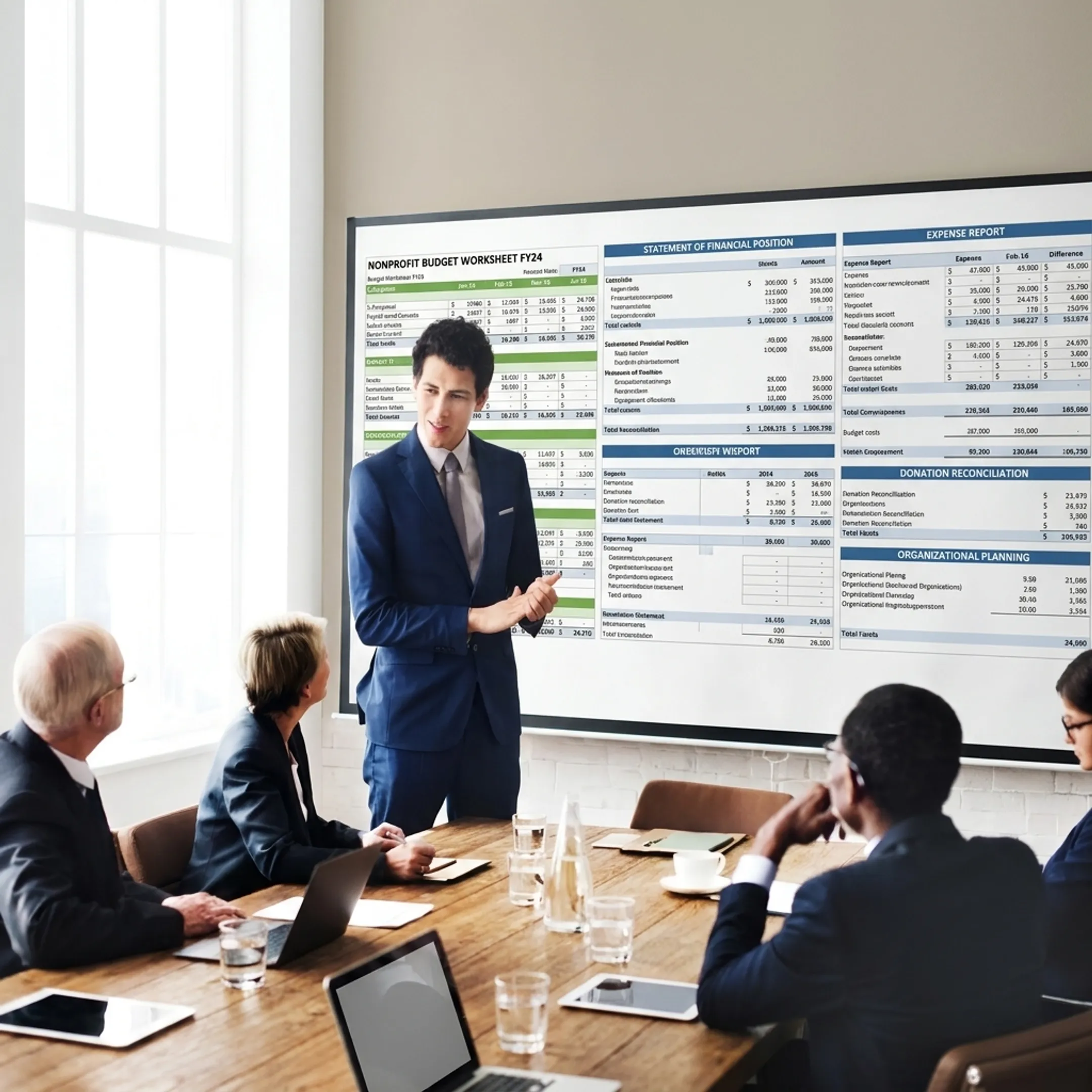 Nonprofit financial planning discussion
