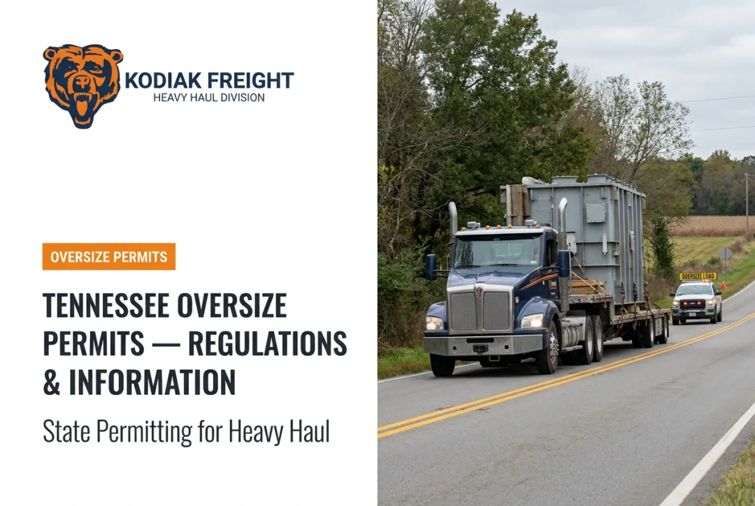 Tennessee Oversize Permits — Regulations & Information