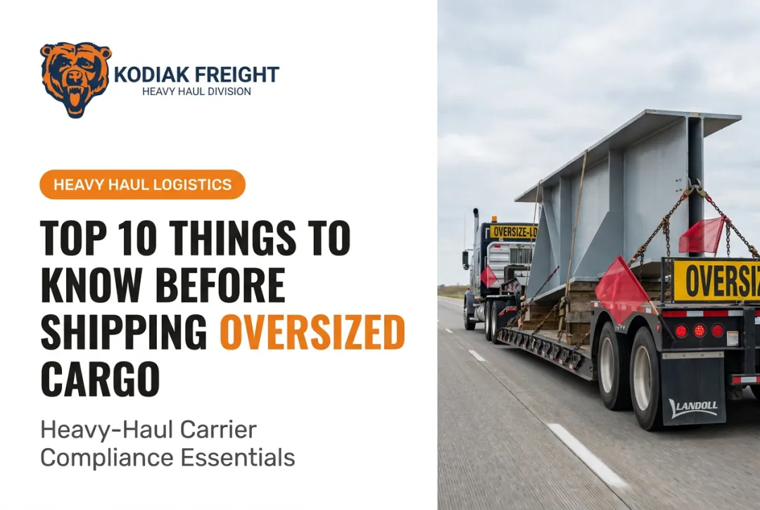 Top 10 Things to Know Before Shipping Oversized Cargo
