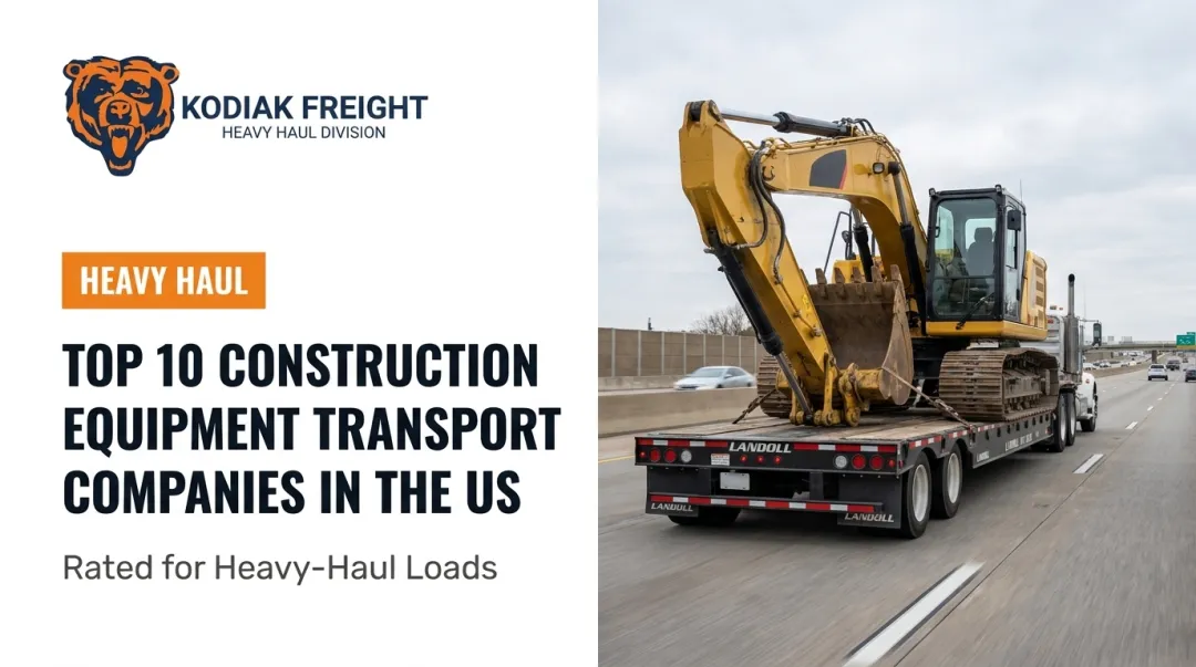 Top 10 Construction Equipment Transport Companies in the US