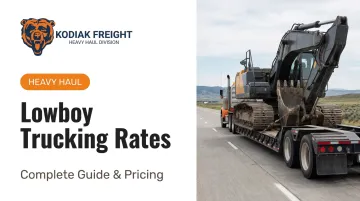 Lowboy Trucking Rates: Complete Guide & Pricing