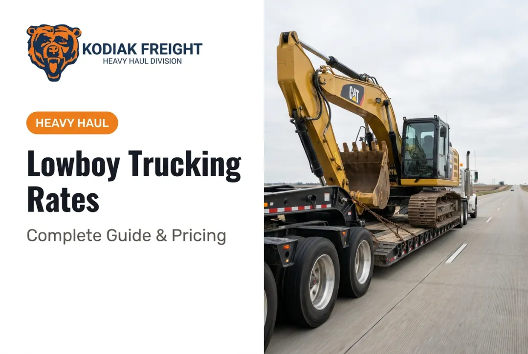 Lowboy Trucking Rates: Complete Guide & Pricing