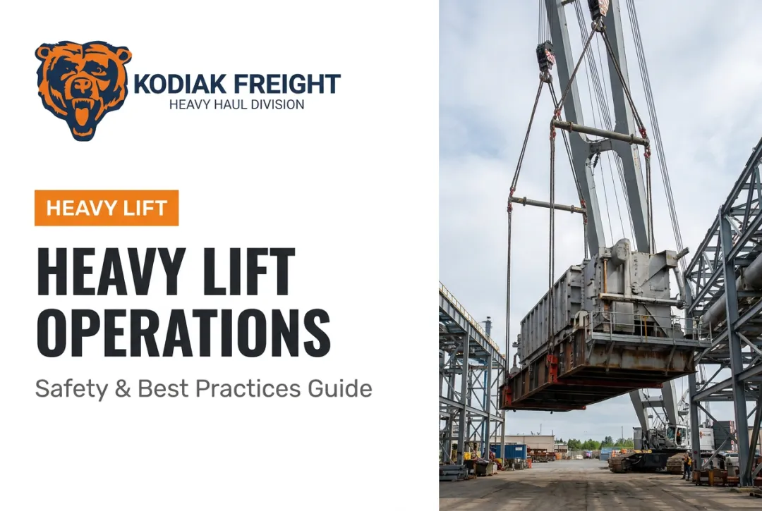 Heavy Lift Operations: Safety & Best Practices Guide