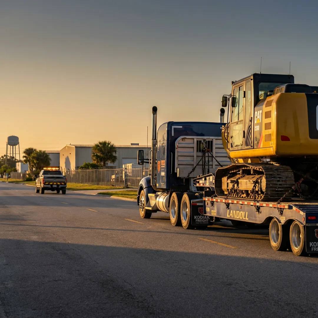 Heavy Equipment Transport Services in Orlando