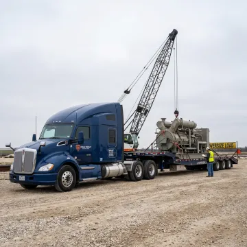 Crane Transport & Heavy Equipment Hauling Services