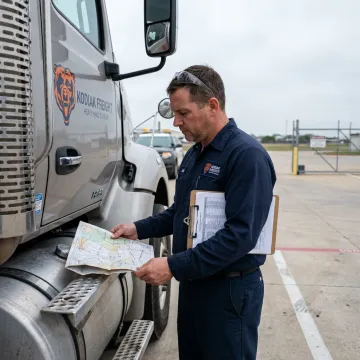 Dispatcher coordinating expedited freight shipment